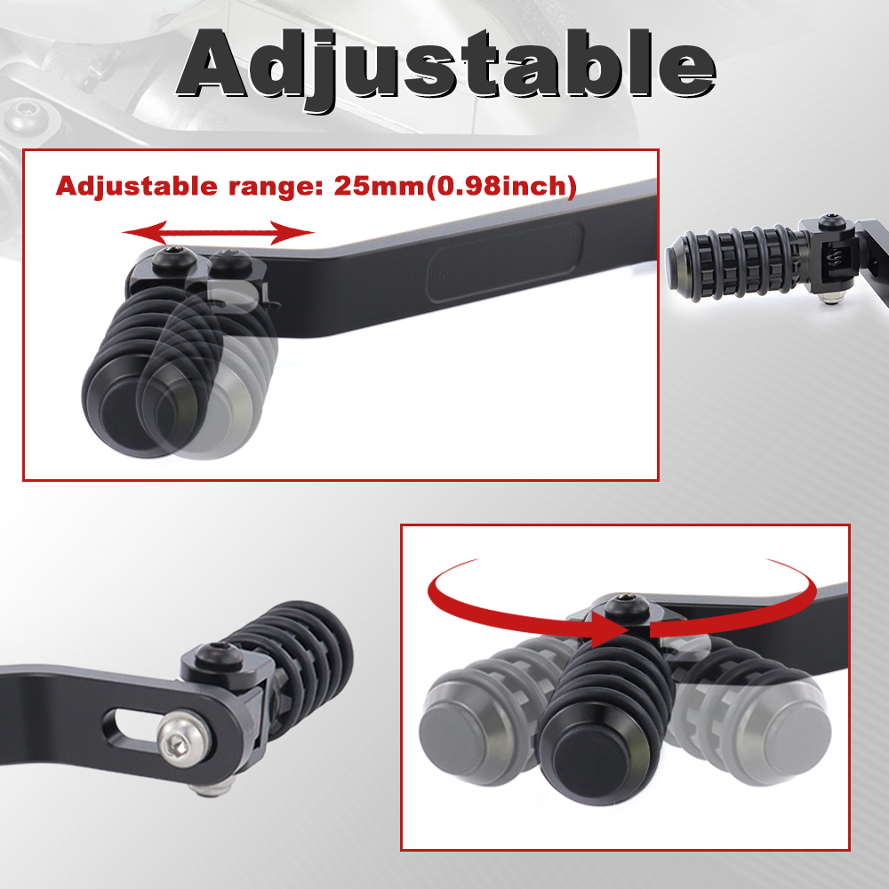 Levier de vitesse de moto régl - Motorcycle Gear Lever Extender avis et prix